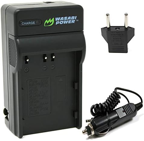 Carregador de bateria de energia Wasabi para Konica Minolta NP-400 e Konica Minolta Um Digital Digital, A-5 Digital,