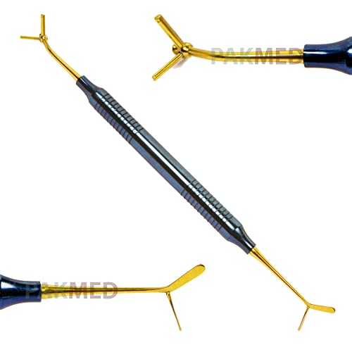 Novos 5 em 1 Instrumentos de enchimento dental multifuncional Instrumentadores de enchimento compostos 2 condensadores, 2 lâminas