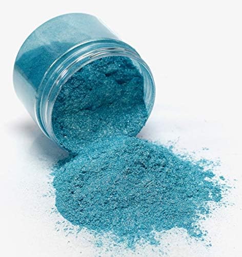 51g/1,8 onças Turquesa Diamond Efeito Mica Powder Pigment Black Diamond Pigments®