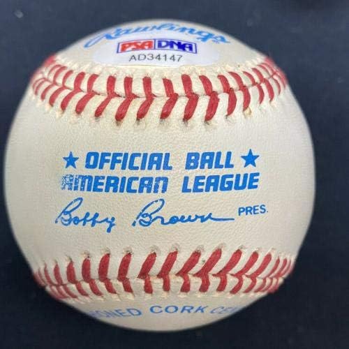 Larry Yogi Berra assinada apelido de beisebol PSA/DNA - Bolalls autografados