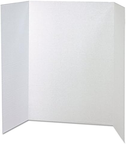 Pacon 37634 Spotlight Wonortation Apresentation Display Boards, 48 ​​x 36, branco, 4/caixa
