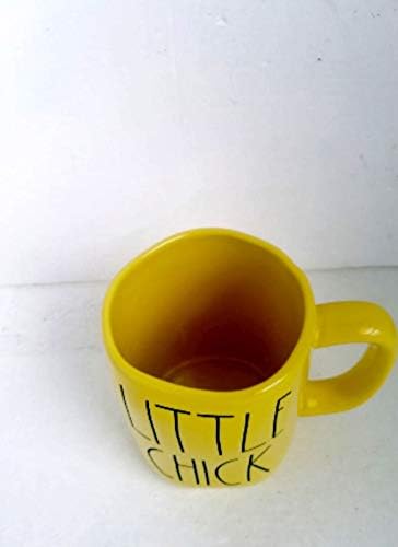 Coleção Artisan Rae Dunn por Magenta Little Chick Caneca de Páscoa - Caneca de cerâmica amarela