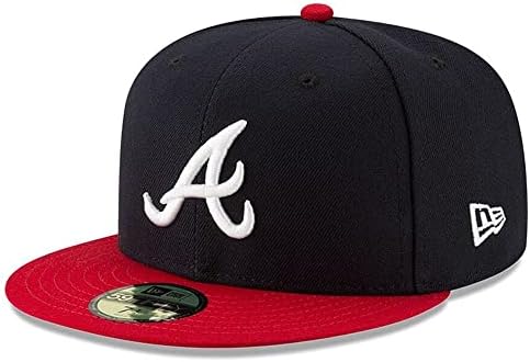 New Era Atlanta Braves 59Fifty 2021 World Series Limite Capact Sidepatch, 2TONE CHAT