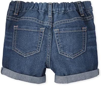 A casa infantil Baby e a criança garotas rolam shorts midi jeans