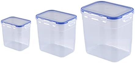 Doubao Transparent Food Recipler Letred Refrigerator Box de armazenamento de cozinha Recipiente de armazenamento de plástico (cor: