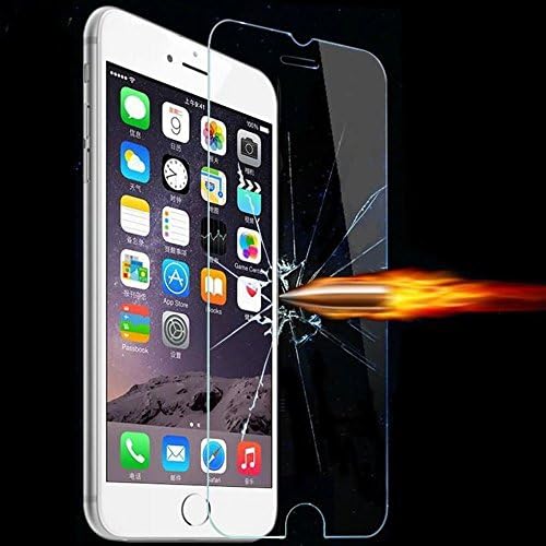 Apple iPhone 6, iPhone 6S 4,7 '' Protetor de tela, protetor de tela de vidro real de vidro real premium para iPhone