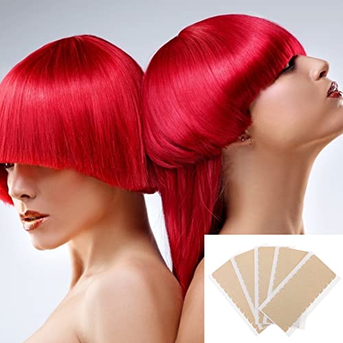 Fomiyes Glue Wig Poster Substituição de cabelos perucas Toupee Toupe Toupe Fita dupla face dupla fita 10 folhas de peruca peruca