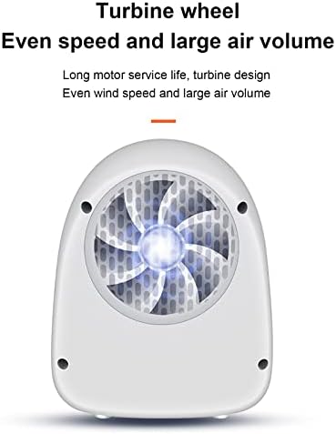 Mini Space Aquecedor, aquecedor de desktop do aquecedor de desktop Aquecedor de controle de temperatura inteligente com