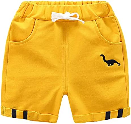 Runqhui para meninos meninos meninas shorts algodão esportes atléticos calças de corredor