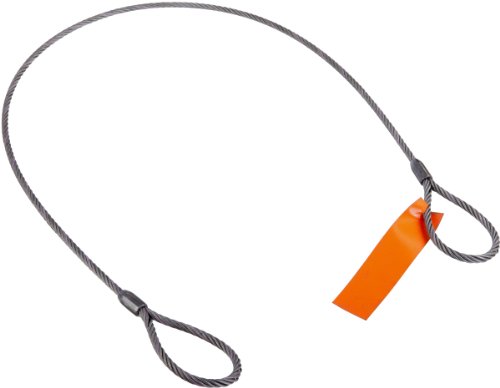 Mazzella Mechanical Splice Wire Ring Sling, olho-olho, 6 x 37 IWRC, 3 'de comprimento, 3/8 de diâmetro, 6 olhos, 2800