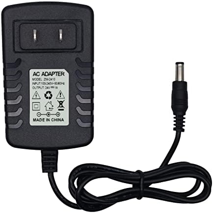 Adaptador de comutação de alimentação AC-DC 24V 1A EIKS AC-DC 1A 5,5 x 2,5 mm / 5,5 x 2,1mm compatível com e substituição