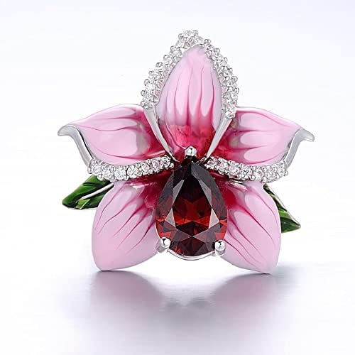 2023 New Party Fashion Dress Wedding Gift Band Cocktail Flower Rings For Women Ring Rings Rings alongados para mulheres