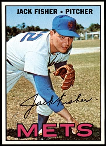 1967 Topps 533 Jack Fisher New York Mets NM/MT Mets