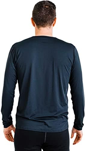 PolarMax Men's Single Camada Crewneck Midweight Relaxed Fit Base Camada