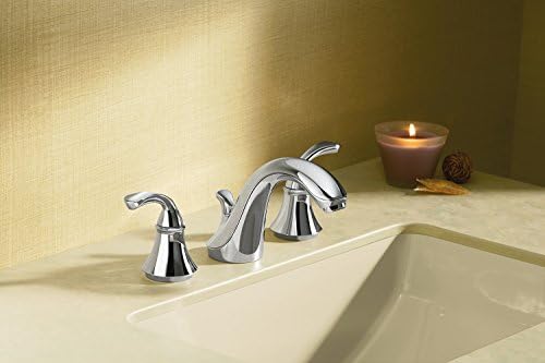 Kohler K-10269-4-CP Torneira de pia de banheiro, 4,88 x 8,00 x 6,38 polegadas, Chrome