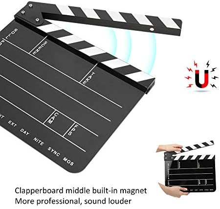 Diretor Smich Clapperboard, Filme de Magnet Filme Risca de Risca para Ferramenta de Fotografia