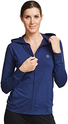 Hoodie de luxo UPF mais de luxo da Solbari Women