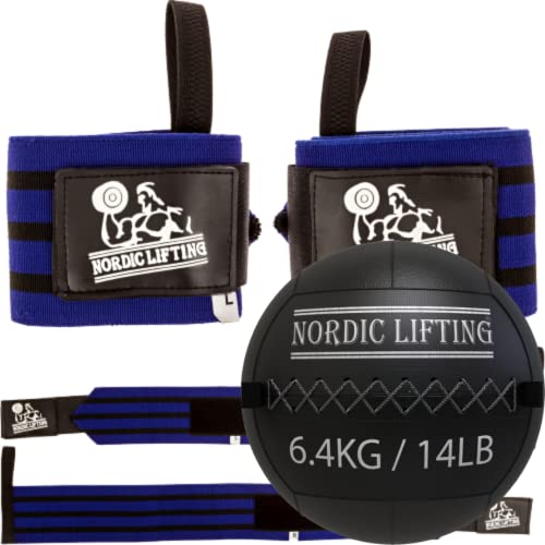 Liftic Lifting Super Pesquisa Pátina de Serviço - Pacote Azul com Bola de Parede 14 lb