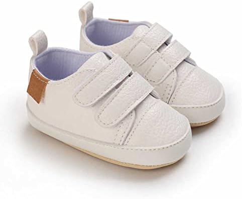 Baby Girls meninos Sapatos Anti-deslizamento macio Sole recém-nascido First First Walkers Star High Top Canvas Denim Unissex