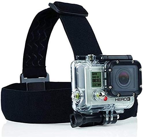 Navitech 8-in-1 Action Camera Accessories Combo Kit-Compatível com a câmera de ação KitVision Venture 720p