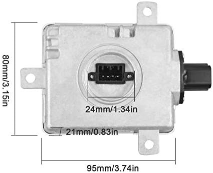 BICOS W3T19371 O xenônio escondeu o reator de farol com o lâmpada de ignição D2S compatível com Cr-Z Odessy Acura TL TSX MDX