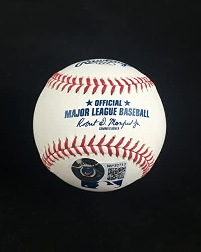 Nick Madrigal assinou o Baseball White Rawlings autografado com Beckett Coa - MLB estreia 31/07/2020 Inscrição - Chicago Cubs,