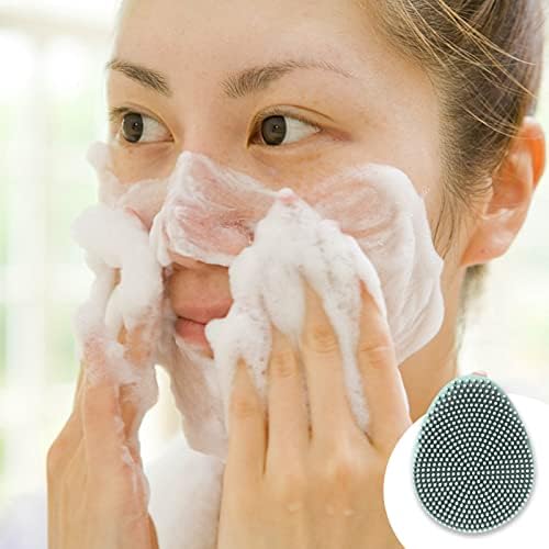 Delarsy Facial Facial Cleanser Dual-Efeto de Alta Frequência Vibração Massagem Silicone Facial Cleanser IC5