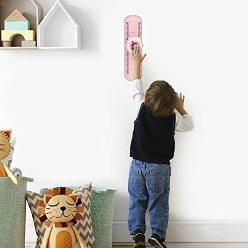 As crianças tocam em altura brinquedo | 10 Posições Crianças Treinador de salto de altura da parede de crescimento com altura - altura meça um brinquedo de decoração de parede para sala de estar, quarto
