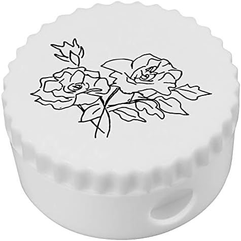 Azeeda 'Roses' Compact Pencil Sharpiner