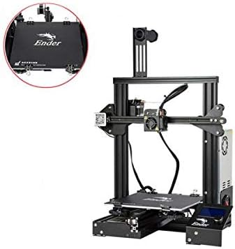Impressora 3D qomolangma Ender3 3D Printina RESUMO IMPRIMIR OSHW Impressoras DIY certificadas 220x220x250 mm DC 24V 15A
