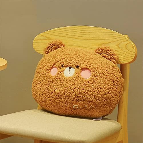 35cm Kawaii Animal Teddy Bear Rabbit Frog Tiger Pig Plaguy Toys Cartoon Pillow Pillow Back Sofá Almofada para meninas