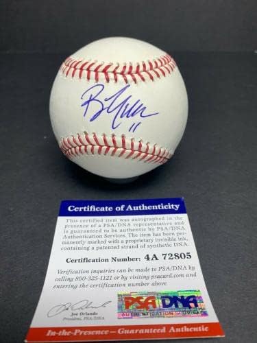 Bill Mueller assinou o MLB Baseball PSA 4A72805 RED SOX - Bolalls autografados