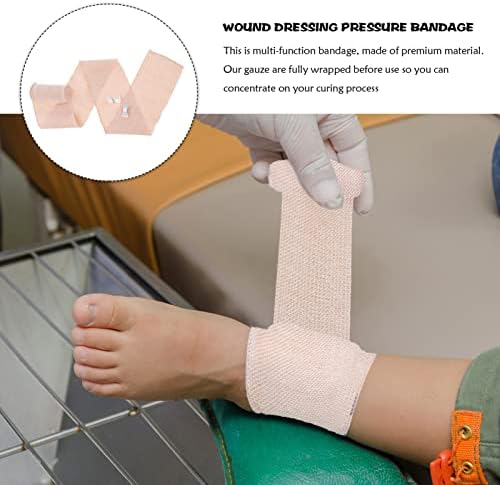 ALREMO XINGHUANG - 4 rolos de esportes elásticos bandagens bandeiras de rolos atléticos respiráveis ​​para lesões esportivas ao ar livre