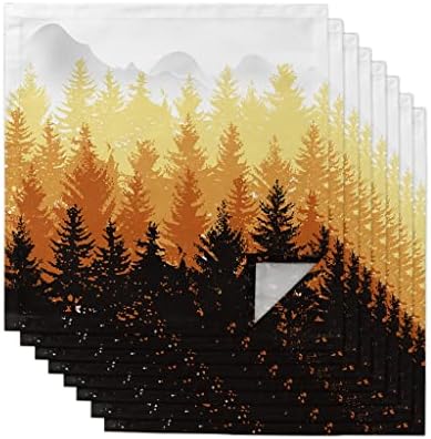 FSYSM Autumn Forest Tree Tree Cloth Guardine