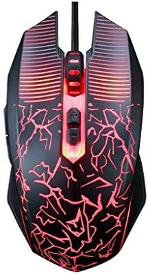 Home Electric Gaming Mouse Mouse Desktop Notebook dedicado Interface RS RS LED Mouse colorido luminoso