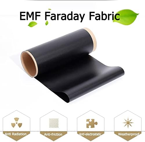 DMWMD EMF bloco de proteção anti-radiação para torres de células Bloqueio de sinal de smartphone inteligente Wi-Fi, Bluetooth Block Wi-Fi RF Anti-radiação Magnetic Wireless condutive Fabric