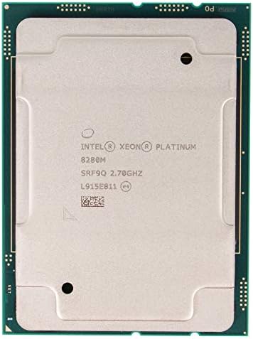 Intel Xeon Platinum 8280M Processador 28 núcleo 2,70GH 39MB Cache TDP 205W