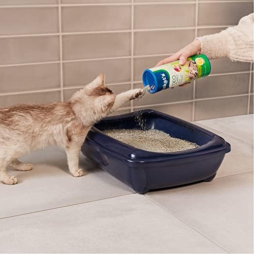 Spring de Pérolas de Biokat - Adicionamento de lixo de gato perfumado para frescura e pedaços sólidos na bandeja de lixo