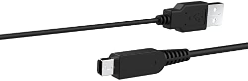 Hauzik Charger Cable USB compatível com Nintendo 3DS, 3DS XL, novo 3DS, novo 3DS XL, DSI, DSI XL, 2DS, novo 2DS XL LL