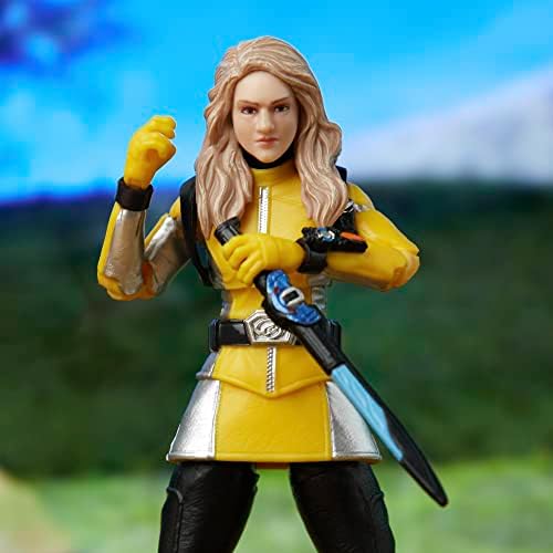 Power Rangers Lightning Collection Beast Morphers Ranger amarelo Figura de ação em escala de 6 polegadas, brinquedos e figuras