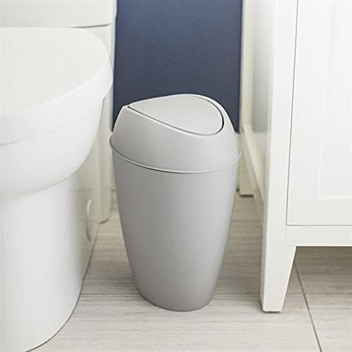WXXGY LESITE LIMBRA, LIMA DE PLÁSTICA PLÁSTICA PLÁSTICA CAN HOMARE com tampa de tampa de tampa de estar criativa banheiro banheiro