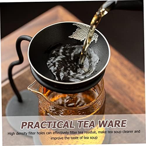 STOBOK 1 Conjunto de chá Conjunto de chá Tule de chá portátil Infusor Infusor Filtro de chá para chá de chá de chá de chá de chá de chá conjunto de chá chinesa chinês gongfu conjunto de chá de chá suprimentos de chá