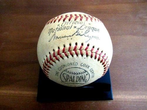 Willie Mays, votos de NY Giants Hof assinado Auto Vintage Giles Baseball PSA/DNA - MLB Game Usado Baseballs