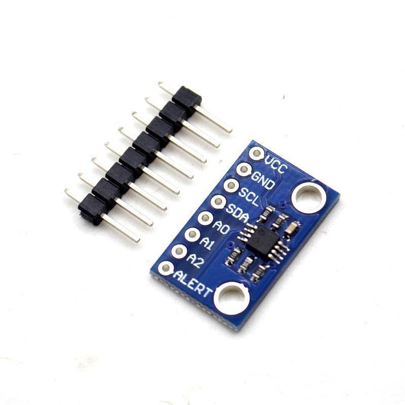 Sensor de temperatura de alta precisão MCP9808 I2C Breakout Board Module 2.7V-5V Tensão lógica