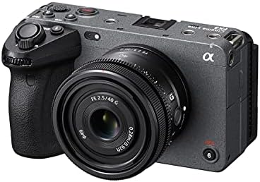 Sony Alpha FX3 ILME-FX3 | Câmera de linha de cinema de quadro completo + E-Mount Fe 24mm F1.4 GM LENS PRIMENTLAGEM PRIMEL