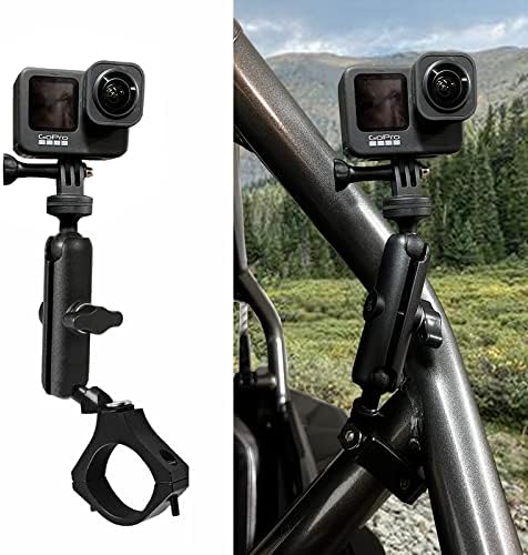 UTV/ATV RZR Ação Câmera de montagem Mount Holder 360 ° ROTAION Câmera Montante Acessórios GoPro Fit. GoPro Max etc.