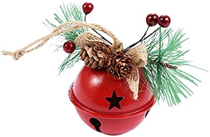Christmas Bell Crafts Baking Pingnder Pingente de Natal Ornamentos de Crystal Ball Stand 6 polegadas