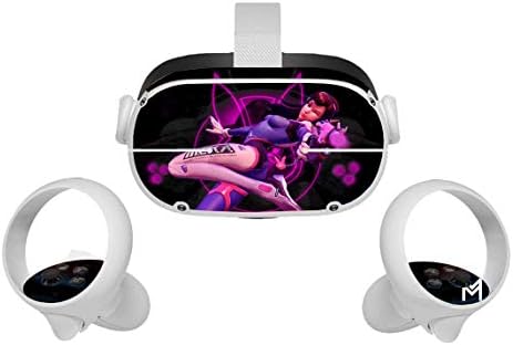 Tirando o videogame de videogame de estrela Oculus Quest 2 Skin VR 2 Skins Headsets and Controllers Sticker Protetive Decals Acessórios