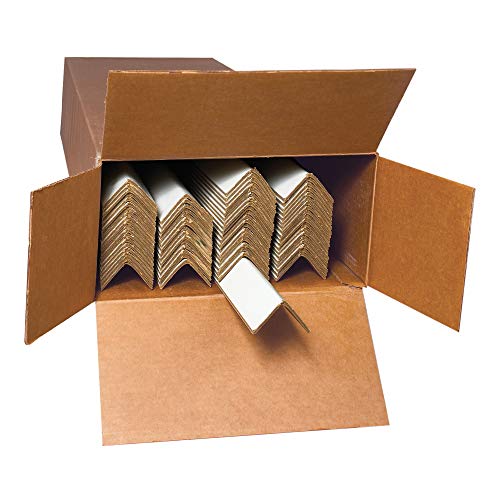 Protetores de borda de envio de Caja, CASED.120, 3 x 3 x 60 , branco, 25/estojo