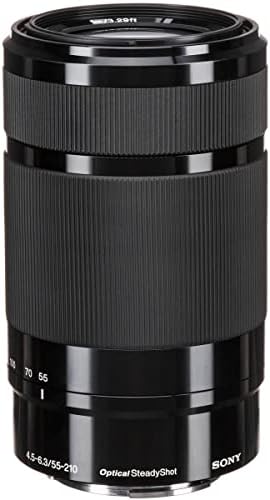 Sony E PZ 16-50mm f/3,5-5.6 e 55-210mm f/4,5-6,3 kit de 2 lentes para Sony E, preto